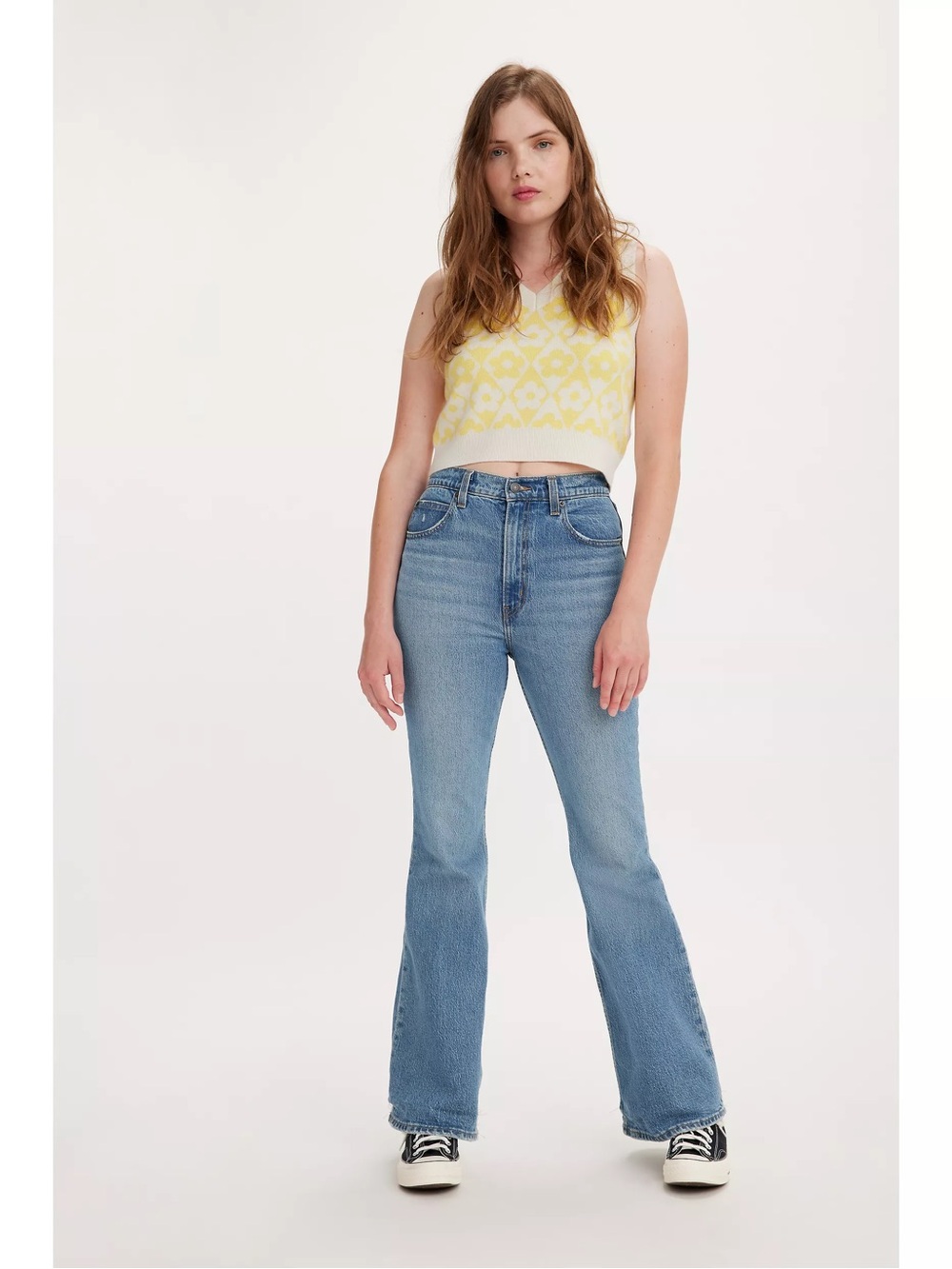 Levi's Premium 70's High Flare Denim Jeans Size 27X32
